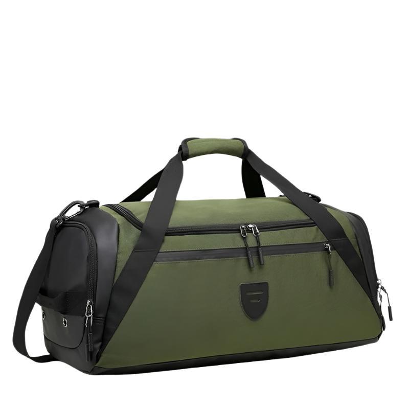 Men's Large Capacity Travel Bag Casual Shoulder & Crossbody Sports Fitness Bag