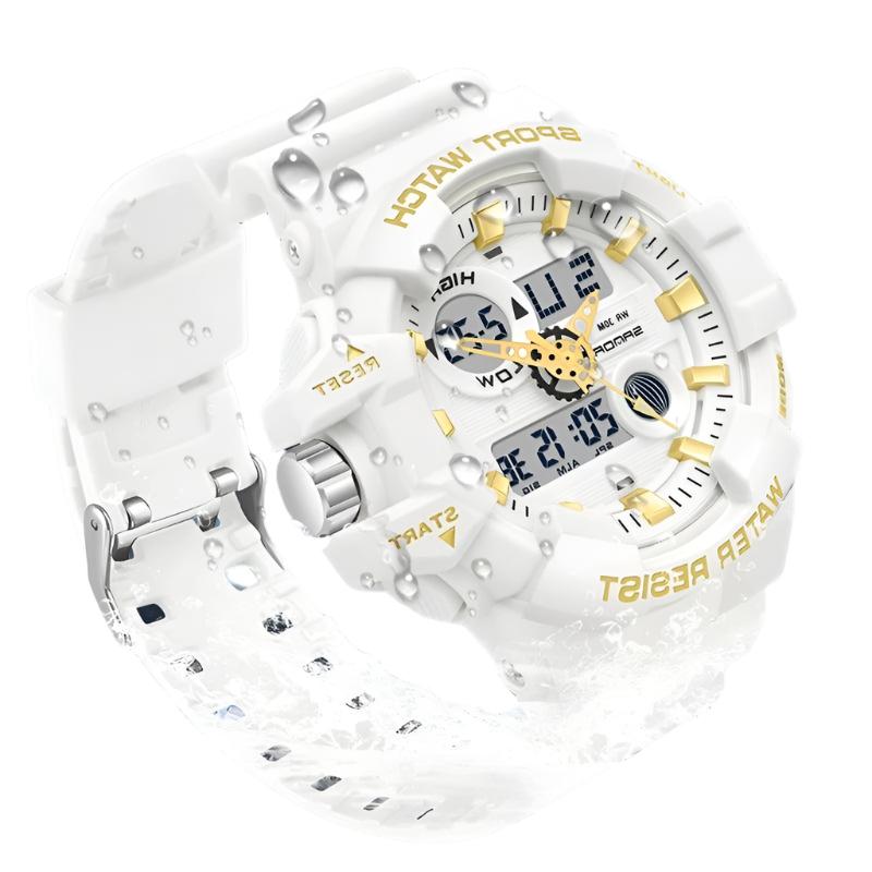 SANDA G Style Men's Sports Watch  Luxury Waterproof LED Digital Quartz Wristwatch