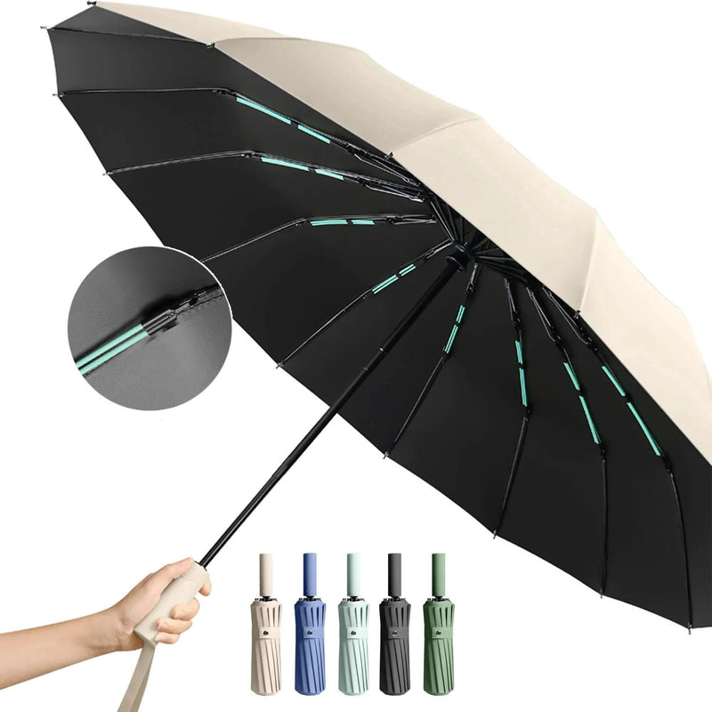 Ultra Strong Windproof Compact Umbrella