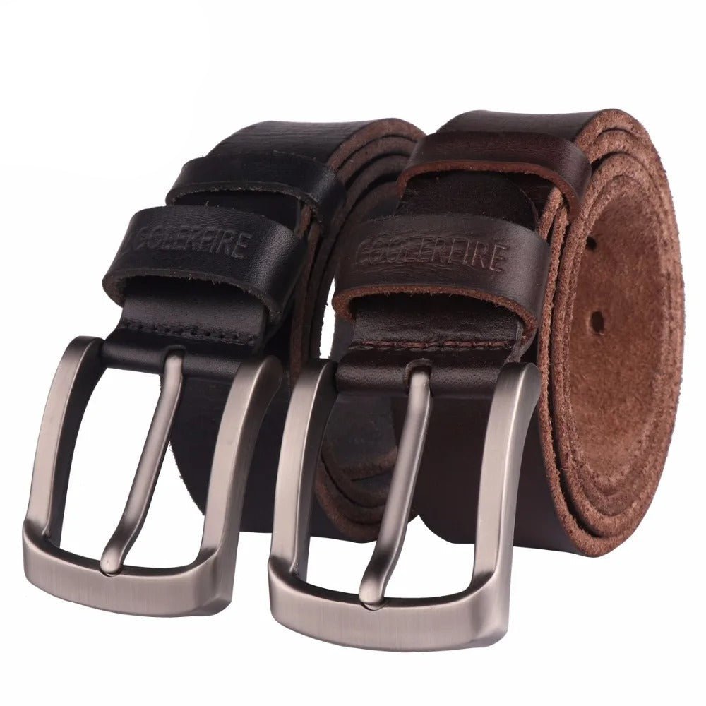 Men’s Genuine Leather Belt 100% Full Grain Cowhide