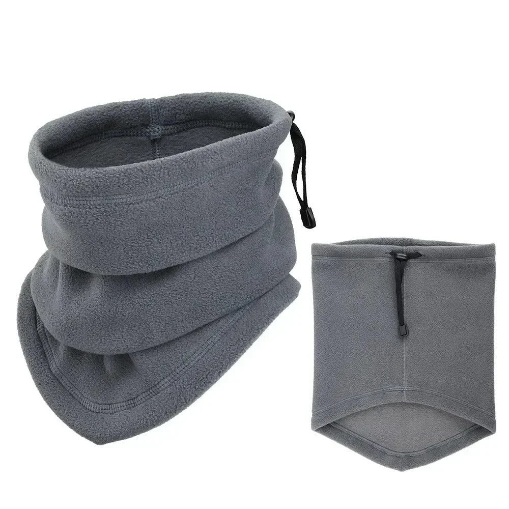 Winter Thermal Neck Warmer Fleece Face Mask Tube Scarf
