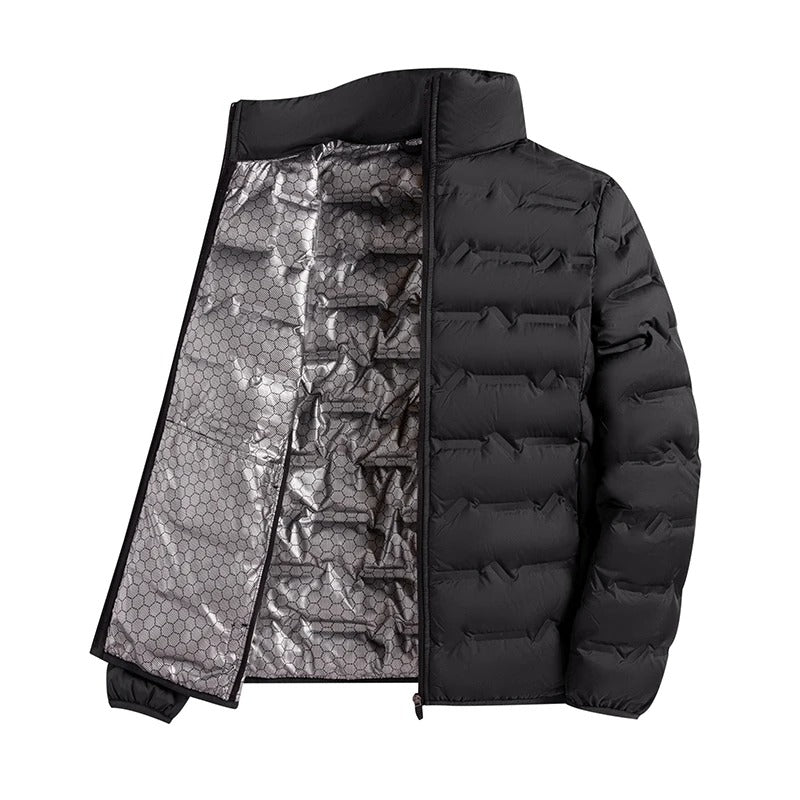 Men’s Graphene Self-Heating Down Jacket Warm Winter Coat