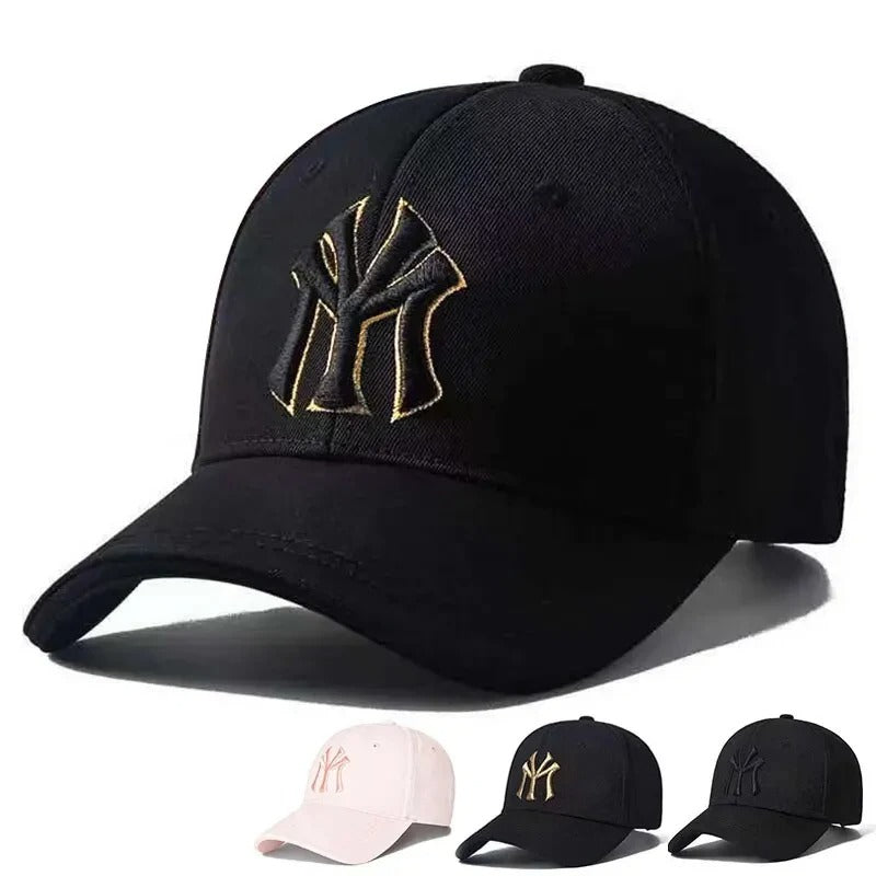 Unisex Embroidered Baseball Hat Adjustable Casual Outdoor Sun Cap