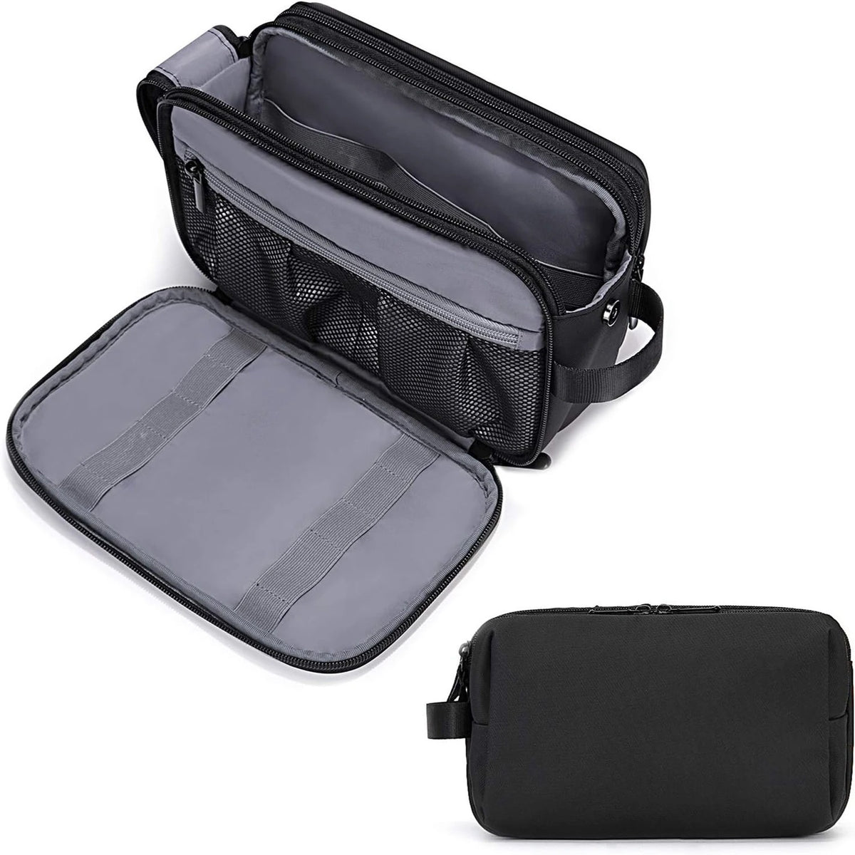 Water-Resistant Men’s Toiletry Bag Travel Dopp Kit Organizer