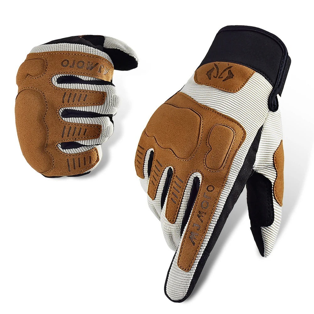 Summer Motorcycle Gloves Touchscreen Breathable Non-Slip Riding Gear