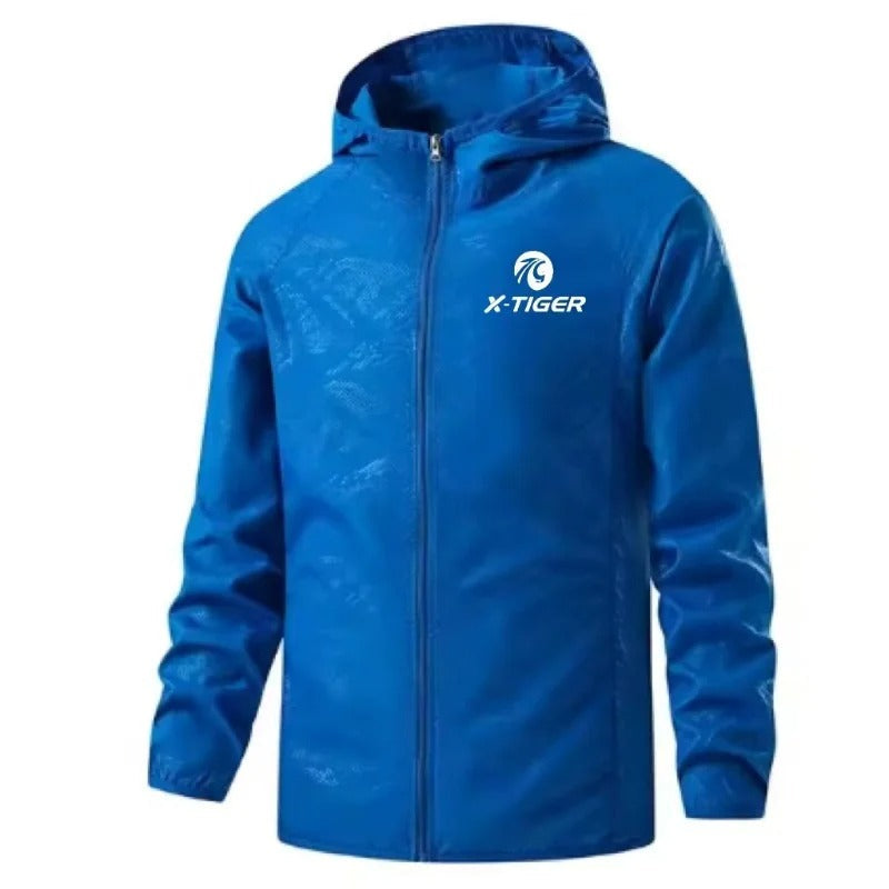 Men Waterproof Hiking Jacket Windbreaker Outdoor Rain Coat