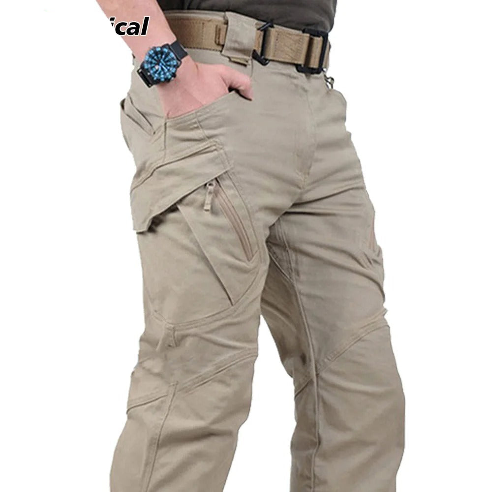 Men’s Tactical Cargo Pants Outdoor Hiking Military Camouflage Trousers