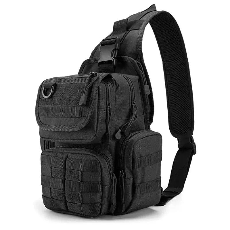 Men’s Tactical Chest Sling Bag Shoulder Backpack