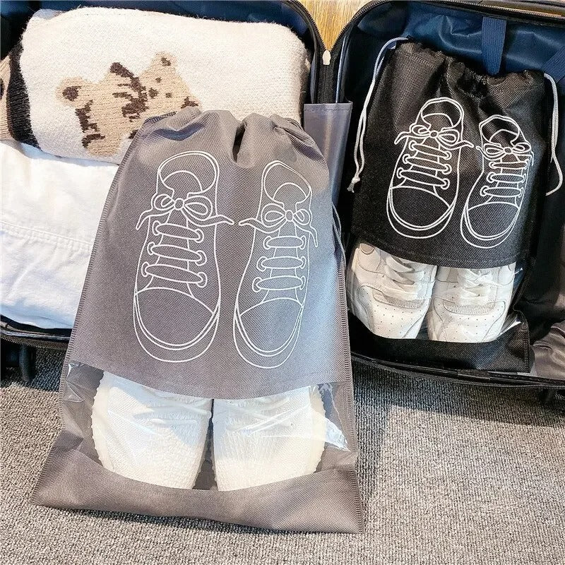 Portable Shoe Storage Bags Waterproof Travel Closet Organizer Set