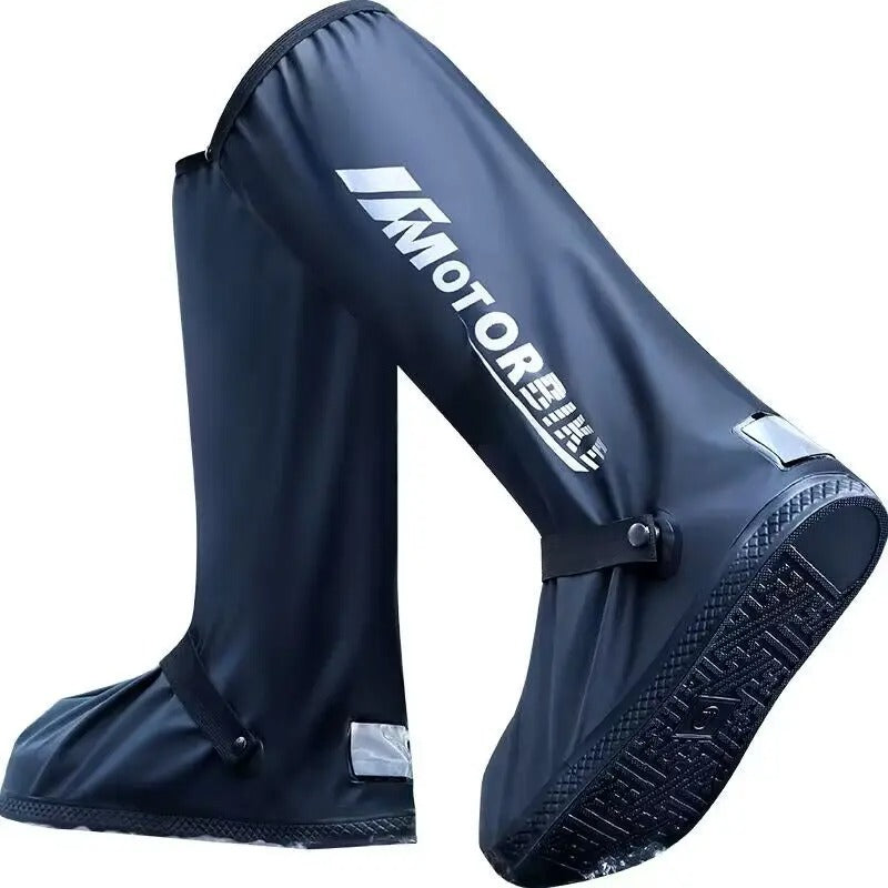 Motorcycle Rain Boots Waterproof Non-Slip Reflective Riding Footwear