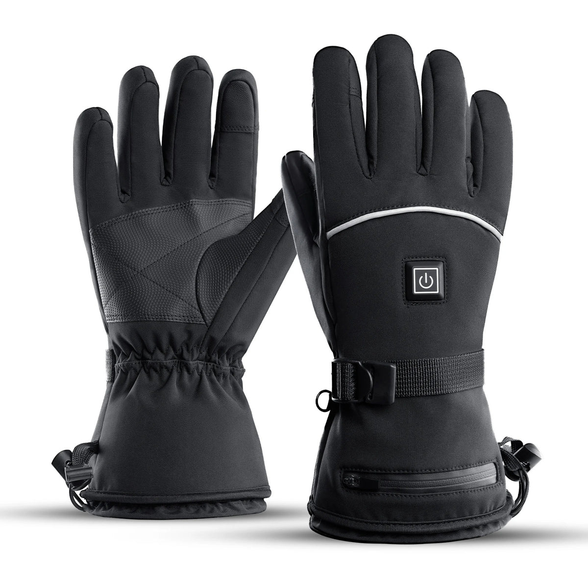Rechargeable Heated Gloves – Waterproof Winter Thermal Ski Gloves