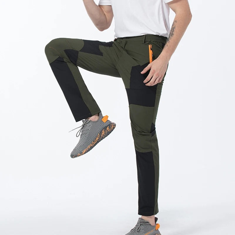 Men’s Outdoor Hiking Pants Quick Dry Waterproof Travel Trousers