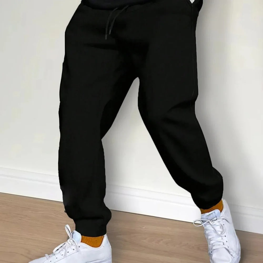 Men’s Casual Fleece Sweatpants Jogger Running Gym Trousers