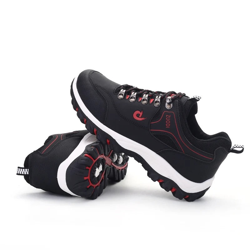 Men's Leather Casual Sneakers Lightweight Walking Shoes Spring Winter