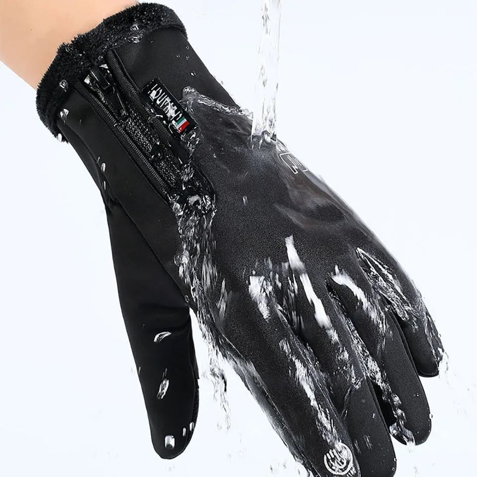 Waterproof Winter Gloves Warm Windproof 2-Finger Design