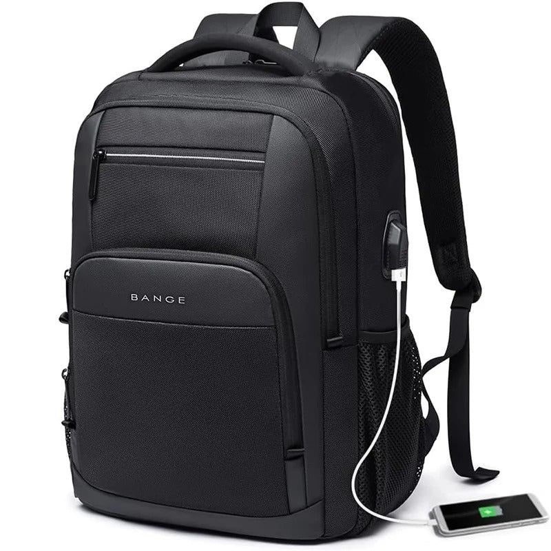 Waterproof Sling Laptop Backpack with USB Port for Travel