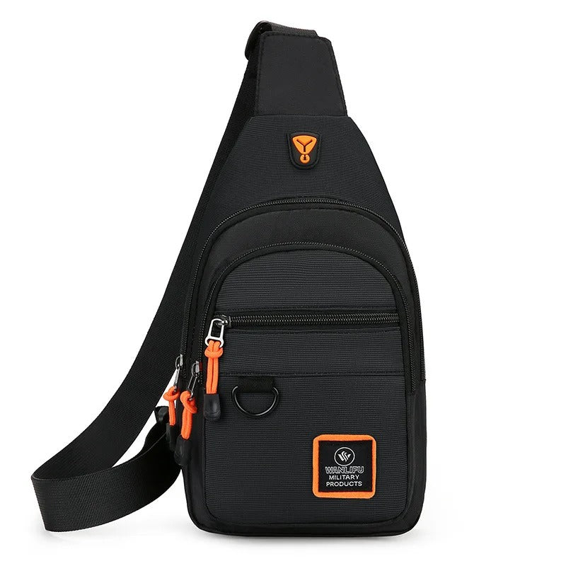 Men’s Chest Crossbody Bag Casual Messenger Shoulder Pack