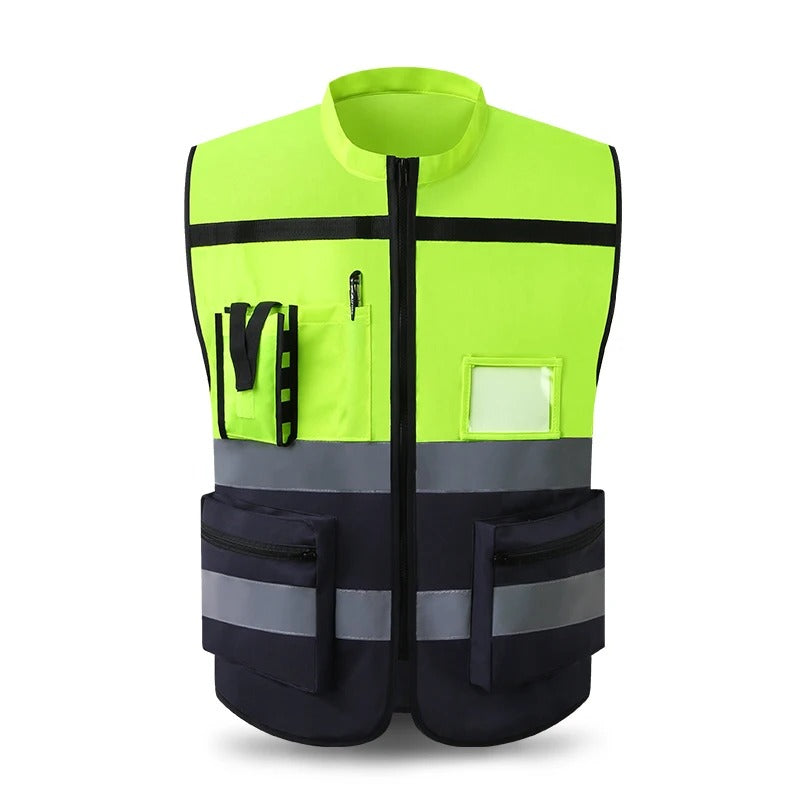 High Visibility Reflective Safety Vest for Work and Cycling