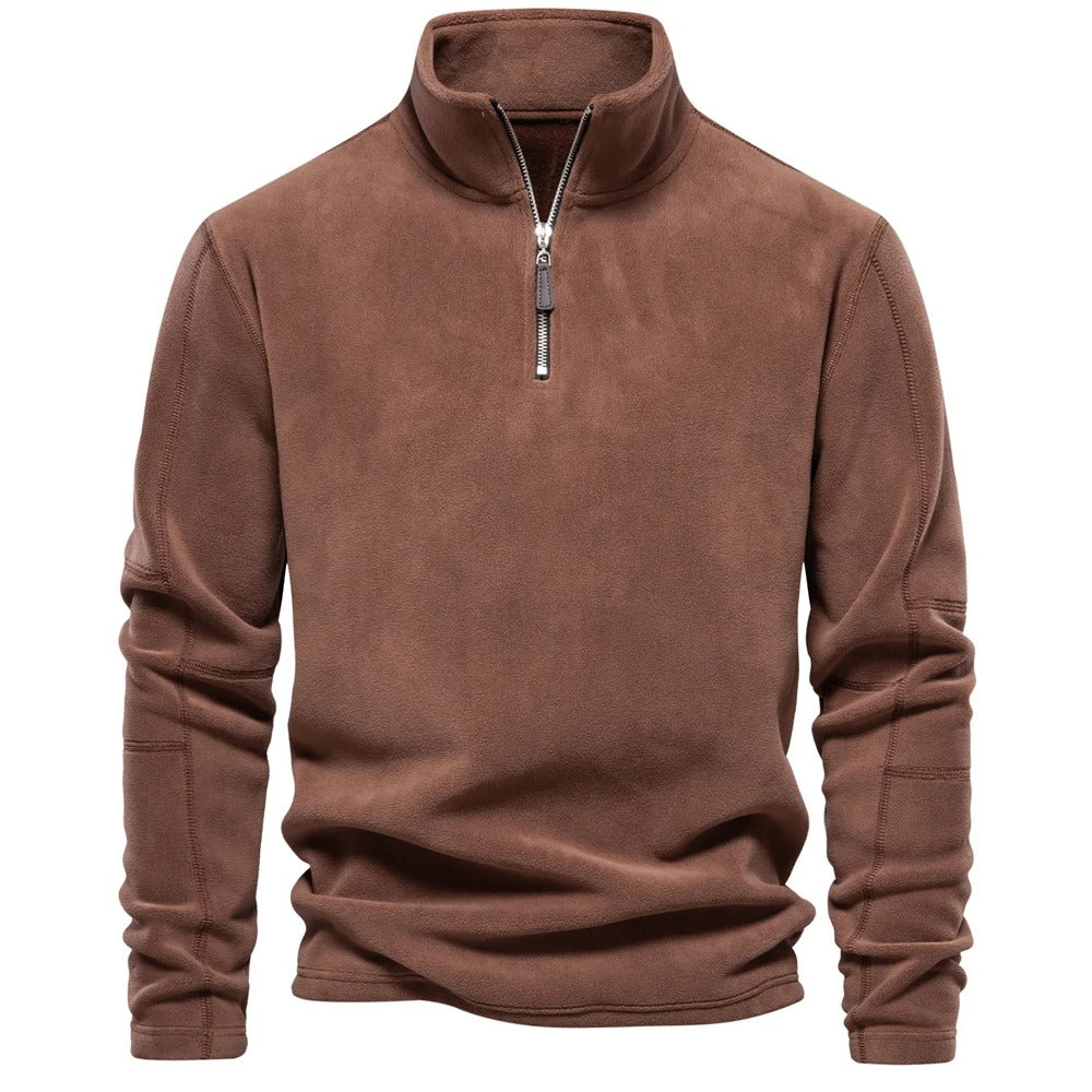 Men’s Thick Warm Fleece Jacket Soft Shell Pullover