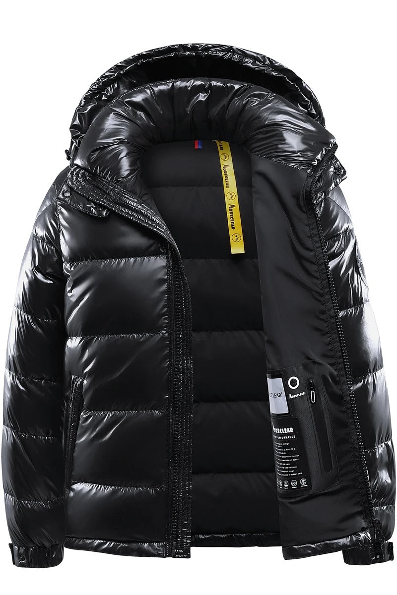 Men’s Winter Duck Down Jacket Warm Padded Casual Coat
