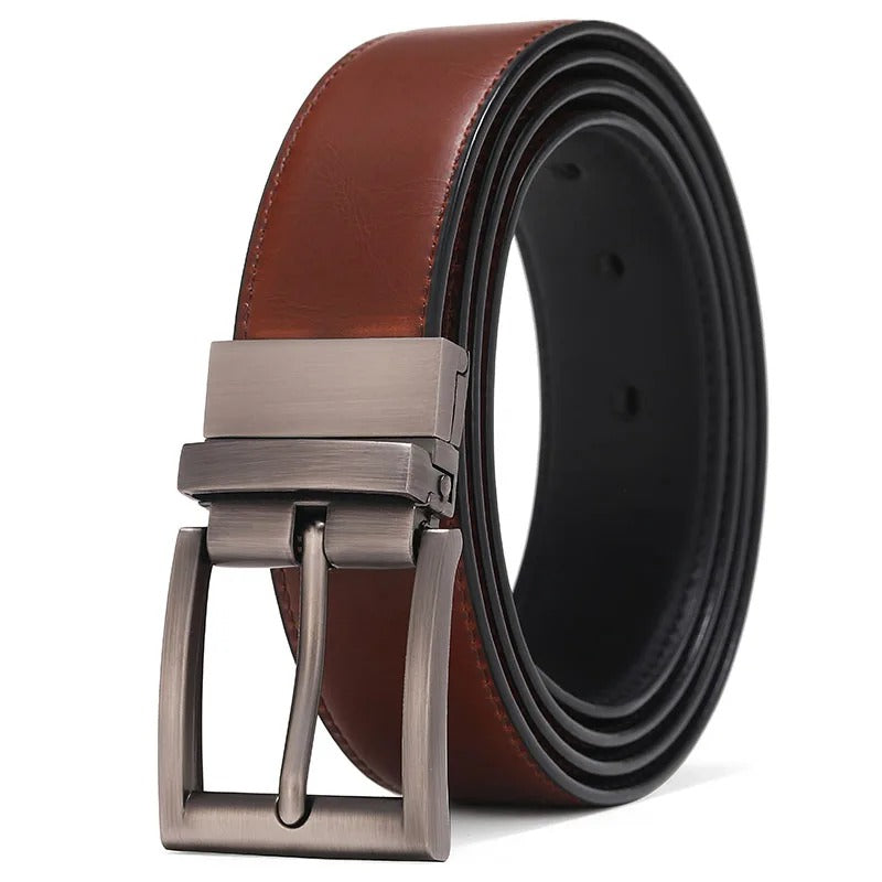 Men’s Reversible Genuine Leather Belt