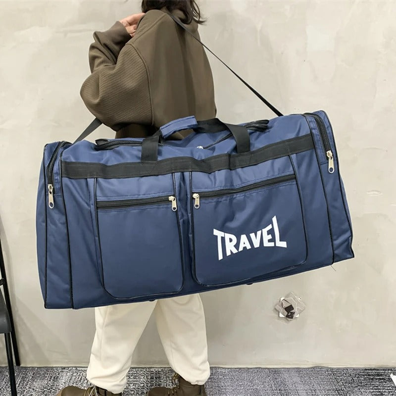Foldable Waterproof Travel Duffel Bag Large Capacity Sports Handbag