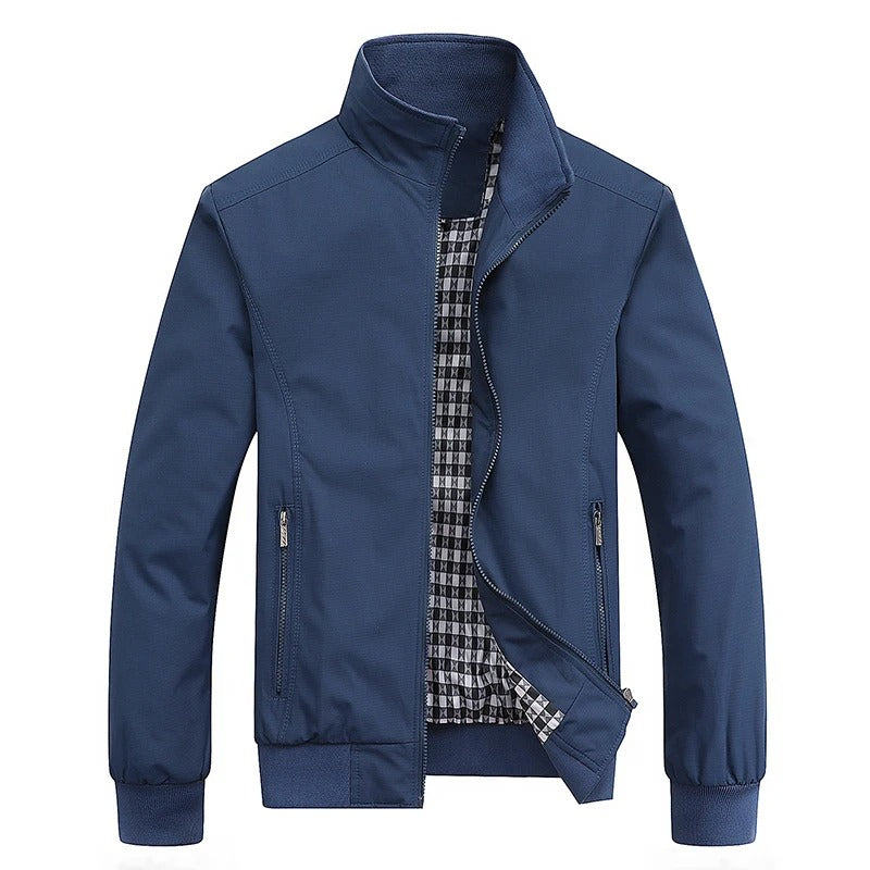 Men’s Slim Fit Bomber Jacket Baseball Coat
