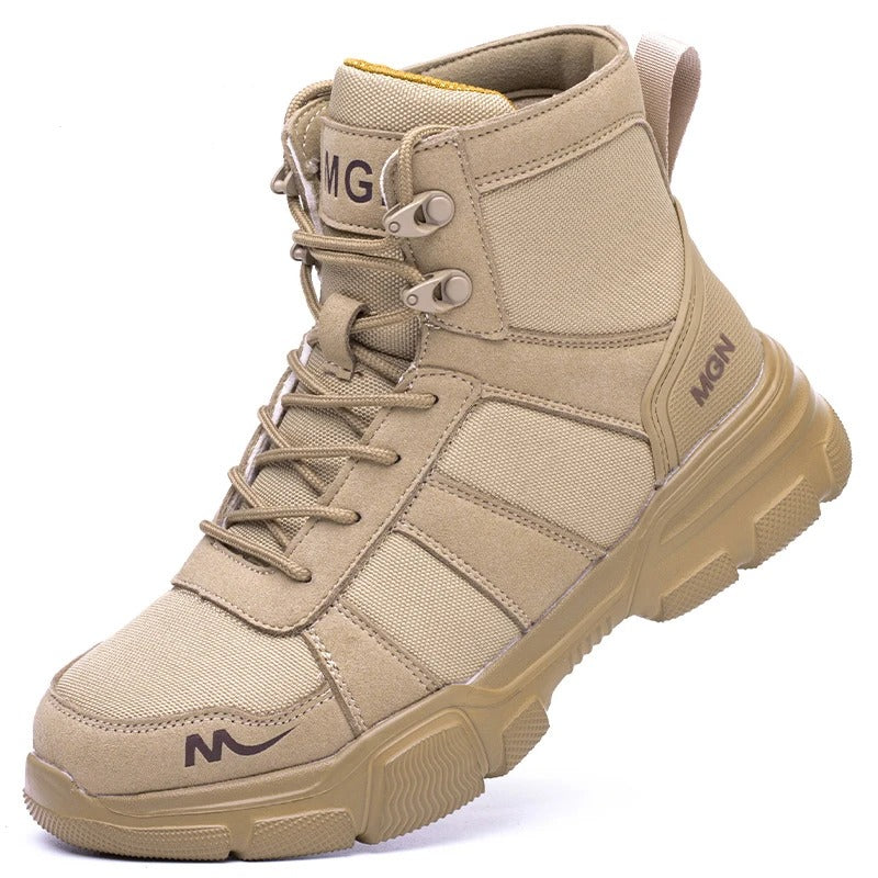 Indestructible Safety Work Boots Steel Toe Non Slip Shoes